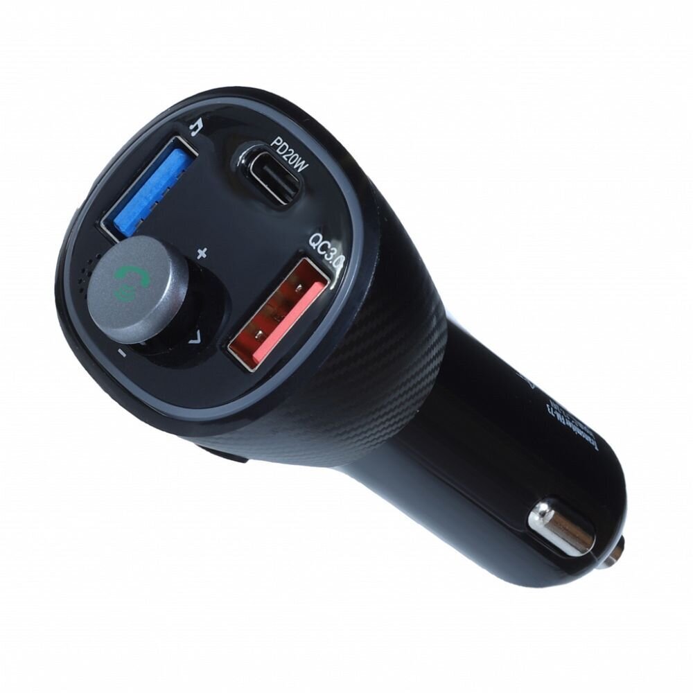 Transmiter FM MP3 bluetooth 5.0 + USB A QC3.0 + Typ C (total 38W) ART FM-73 ART цена и информация | Laadijad mobiiltelefonidele | hansapost.ee