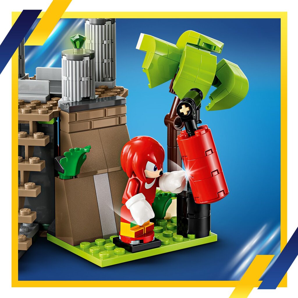 76998 LEGO® Sonic the Hedgehog Knuckles ja ir Master Emerald tempel цена и информация | Klotsid ja konstruktorid | hansapost.ee