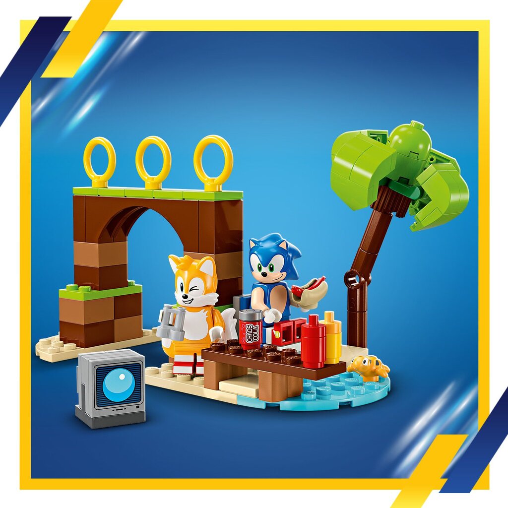 76997 LEGO® Sonic the Hedgehog™ Tails seikluslaev цена и информация | Klotsid ja konstruktorid | hansapost.ee