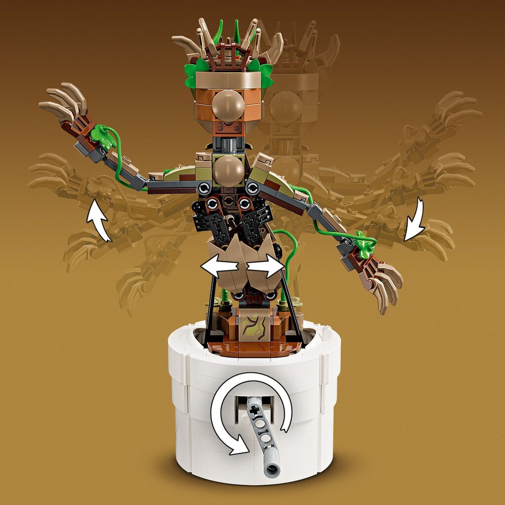 76297 LEGO® Marvel Tantsiv Groot hind ja info | Klotsid ja konstruktorid | hansapost.ee