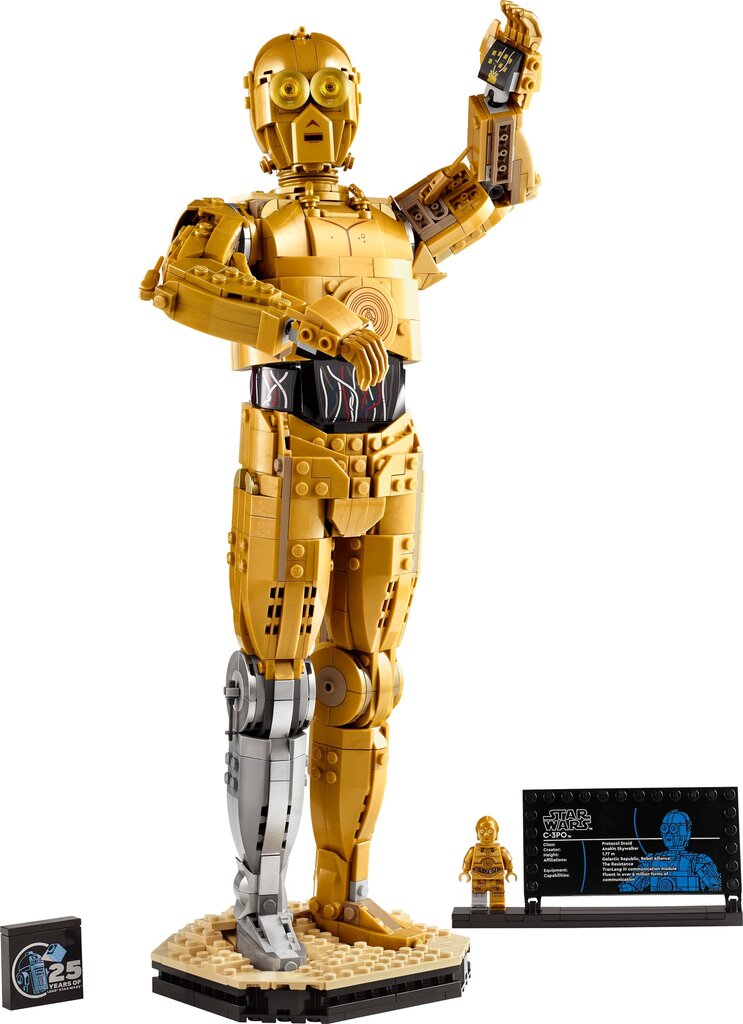 75398 LEGO® Star Wars™ C-3PO™ цена и информация | Klotsid ja konstruktorid | hansapost.ee