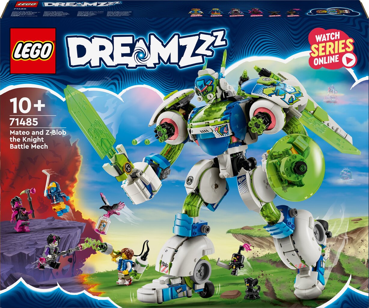 71485 LEGO® DREAMZzzzzzz Mateo ja rüütel-võitlusrobot Z-Blob hind ja info | Klotsid ja konstruktorid | hansapost.ee