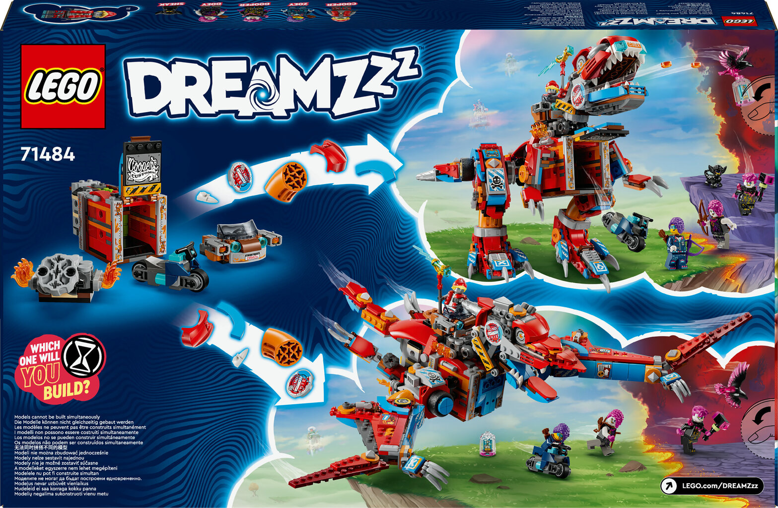 71484 LEGO® Dreamzzz Cooper robot C-Rex hind ja info | Klotsid ja konstruktorid | hansapost.ee