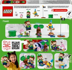 71440 LEGO® Super Mario Interaktiivse LEGO® Luigi™ seiklused hind ja info | Klotsid ja konstruktorid | hansapost.ee