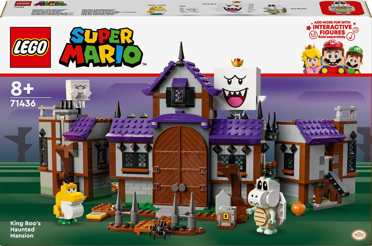 71436 LEGO® Super Mario King Boo kummitusmaja цена и информация | Klotsid ja konstruktorid | hansapost.ee