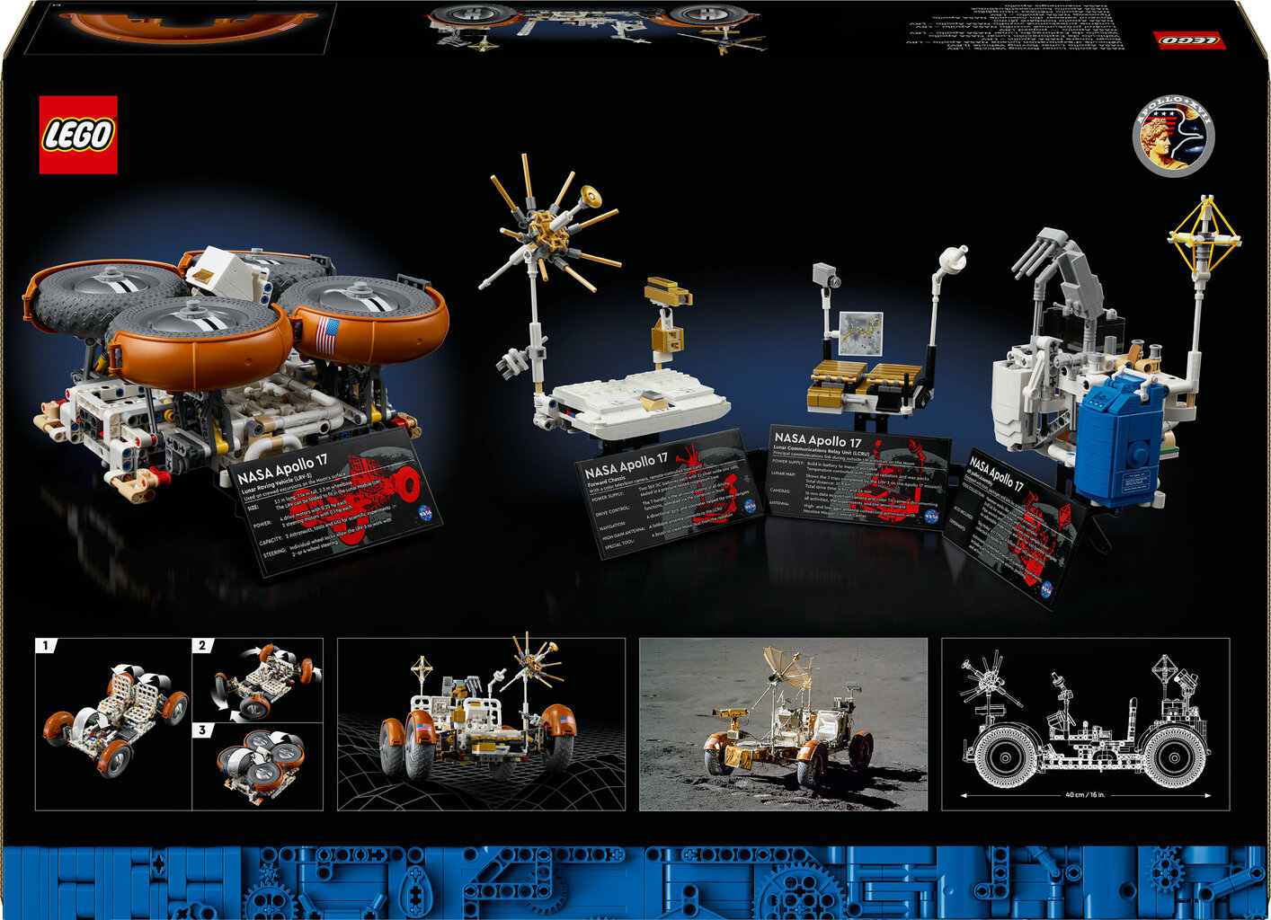 42182 LEGO® Technic NASA kuumaastikusõiduk Apollo hind ja info | Klotsid ja konstruktorid | hansapost.ee