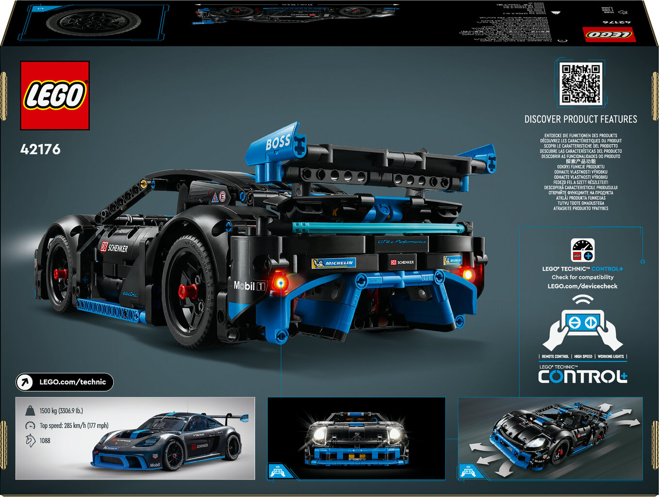 42176 LEGO® Technic Porsche GT4 e-Performance võidusõiduauto hind ja info | Klotsid ja konstruktorid | hansapost.ee