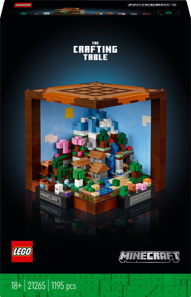 21265 LEGO® Minecraft Meisterdamisplokk hind ja info | Klotsid ja konstruktorid | hansapost.ee