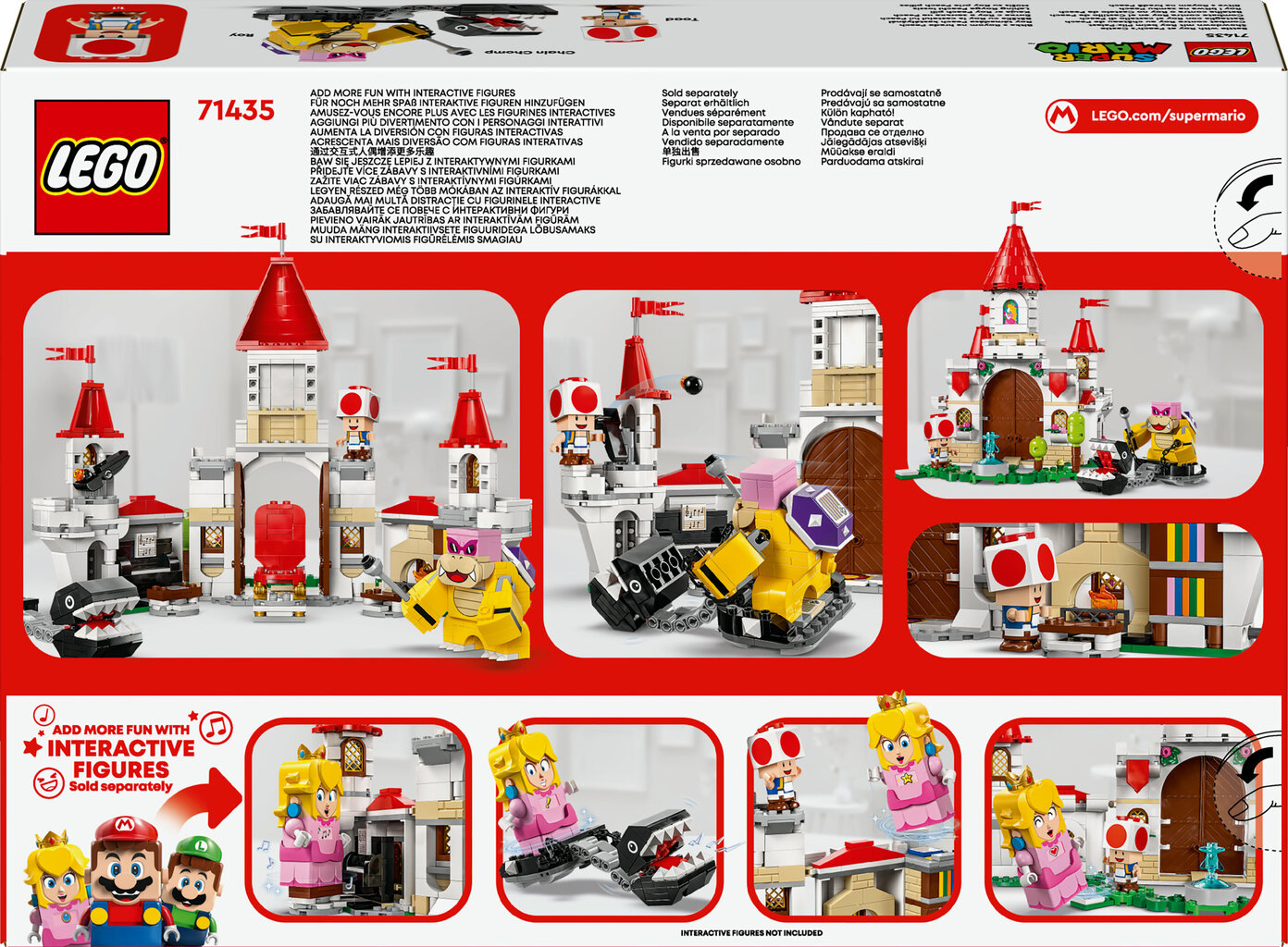 71435 LEGO® Super Mario Lahing Royga Peachi lossis цена и информация | Klotsid ja konstruktorid | hansapost.ee