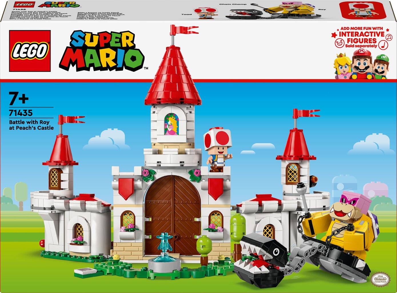 71435 LEGO® Super Mario Lahing Royga Peachi lossis цена и информация | Klotsid ja konstruktorid | hansapost.ee