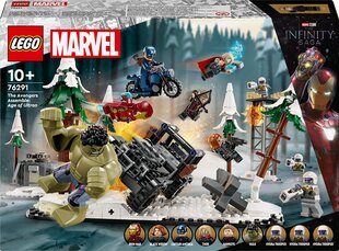 76291 LEGO® Marvel Avengers meeskond Ultroni ajastu цена и информация | LEGO® Товары для детей и младенцев | hansapost.ee