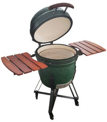 Гриль Kamado Euroliux E-21 BBQ, 130x73x122 см, зеленый цвет цена и информация | Грили | hansapost.ee