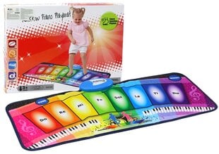 Hariv muusikaline tantsumatt Rainbow Piano Lean Toys hind ja info | Arendavad laste mänguasjad | hansapost.ee
