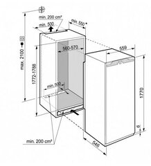 Liebherr IRBd 5120 price and information | Refrigerators-fridges | hansapost.ee