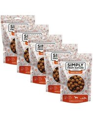 Simply From Nature Meat Balls koos hobuseliha ja juurviljadega, 5x80 g price and information | Dog treats | hansapost.ee