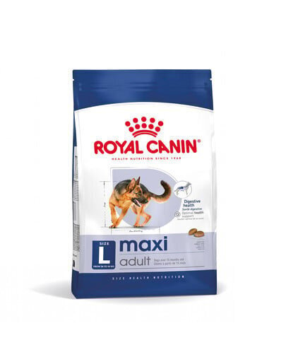 Royal Canin Maxi Adult täiskasvanud suurt tõugu koertele, 4 kg hind ja info | Koerte kuivtoit ja krõbinad | hansapost.ee