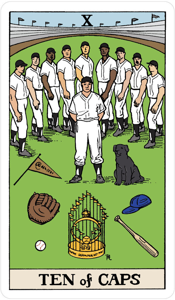 Taro kaardid Tarot of Baseball hind ja info | Esoteerika | hansapost.ee