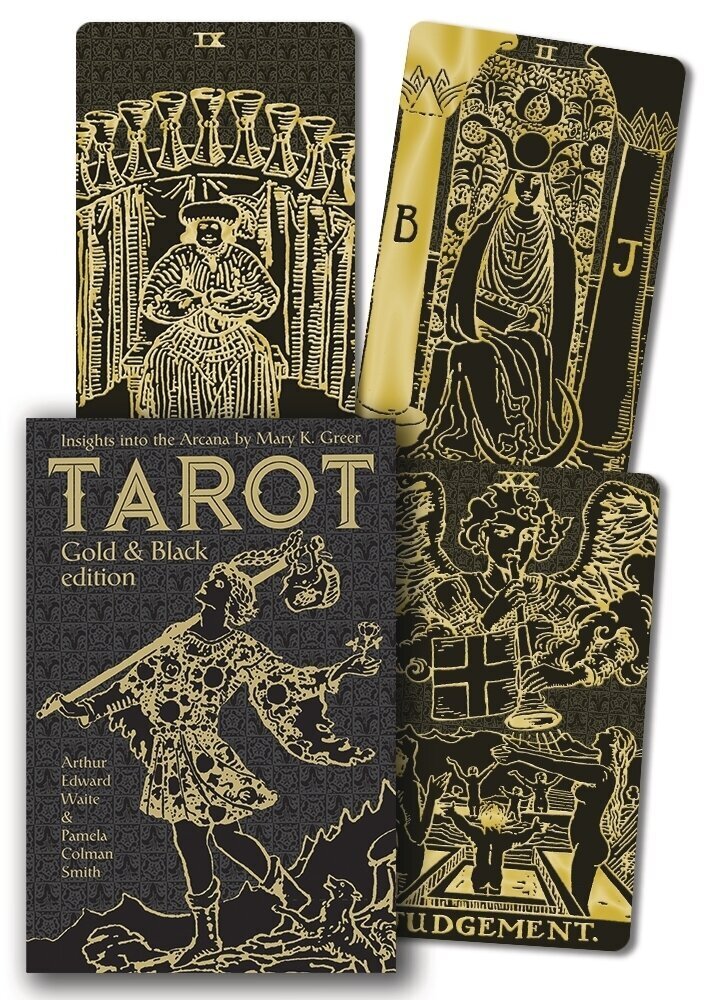 Taro kaardid Tarot Gold Black Edition hind ja info | Esoteerika | hansapost.ee