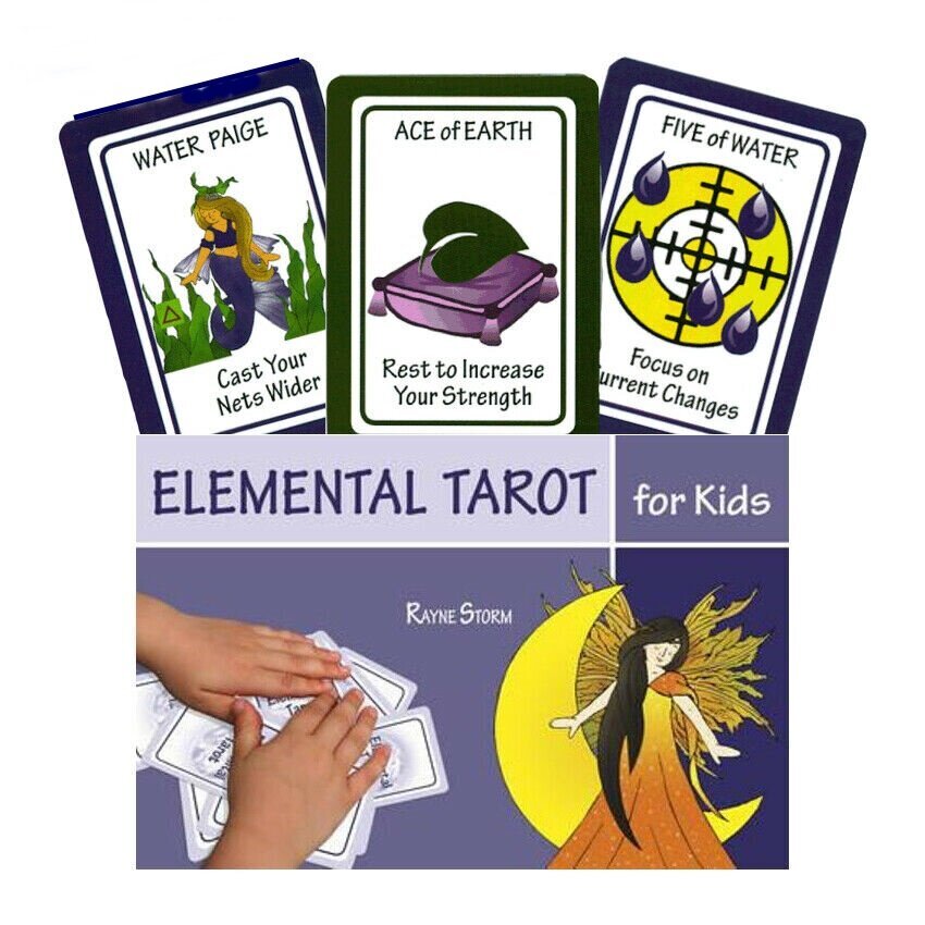 Taro kaardid Elemental Tarot for Kids hind ja info | Esoteerika | hansapost.ee