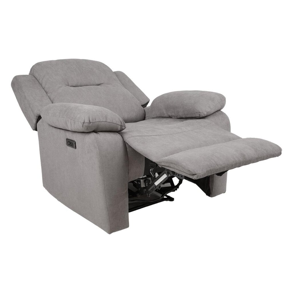 Tugitool-recliner Home4You Lowri, hall цена и информация | Tugitoolid | hansapost.ee