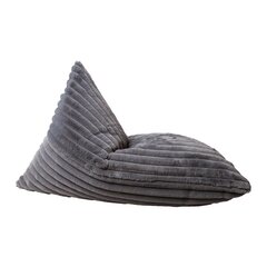 Bean bag MINI 100x70x15/70cm, dark grey цена и информация | Кресла-мешки и пуфы | hansapost.ee