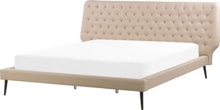 Voodi Beliani Essonne, 180x200 cm, liivakarva price and information | Beds | hansapost.ee