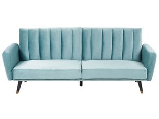 Diivanvoodi Beliani Vimmerby, sinine price and information | Sofa beds and sofas | hansapost.ee