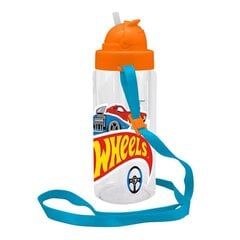 Water bottle 450 ml Hot Wheels KiDS Licensing цена и информация | Стаканы, фужеры, кувшины | hansapost.ee