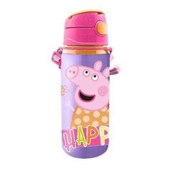 Water bottle 500ml Peppa Pig PP17065 KiDS Licensing цена и информация | Стаканы, фужеры, кувшины | hansapost.ee