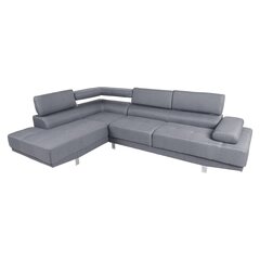 Nurgadiivan Home4You Galvin LC, 263x86x84cm, hall price and information | Corner sofas and corner sofa beds | hansapost.ee