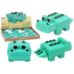 Wind-up Crocodile Bath Toy, Green цена и информация | Игрушки для малышей | hansapost.ee