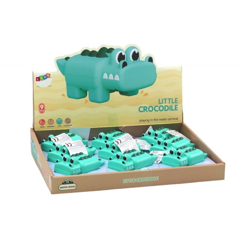 Vannimänguasi Wind-up Crocodile Bath Toy hind ja info | Beebide mänguasjad | hansapost.ee