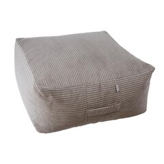 Stool HYPER 80x80cm, H30cm, grey цена и информация | Кресла-мешки и пуфы | hansapost.ee