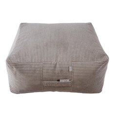 Stool HYPER 80x80cm, H30cm, grey цена и информация | Кресла-мешки и пуфы | hansapost.ee