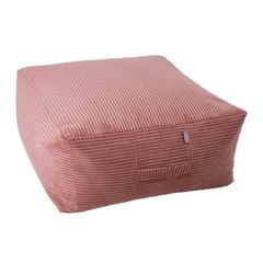 Stool HYPER 80x80cm, H30cm, pink цена и информация | Кресла-мешки и пуфы | hansapost.ee