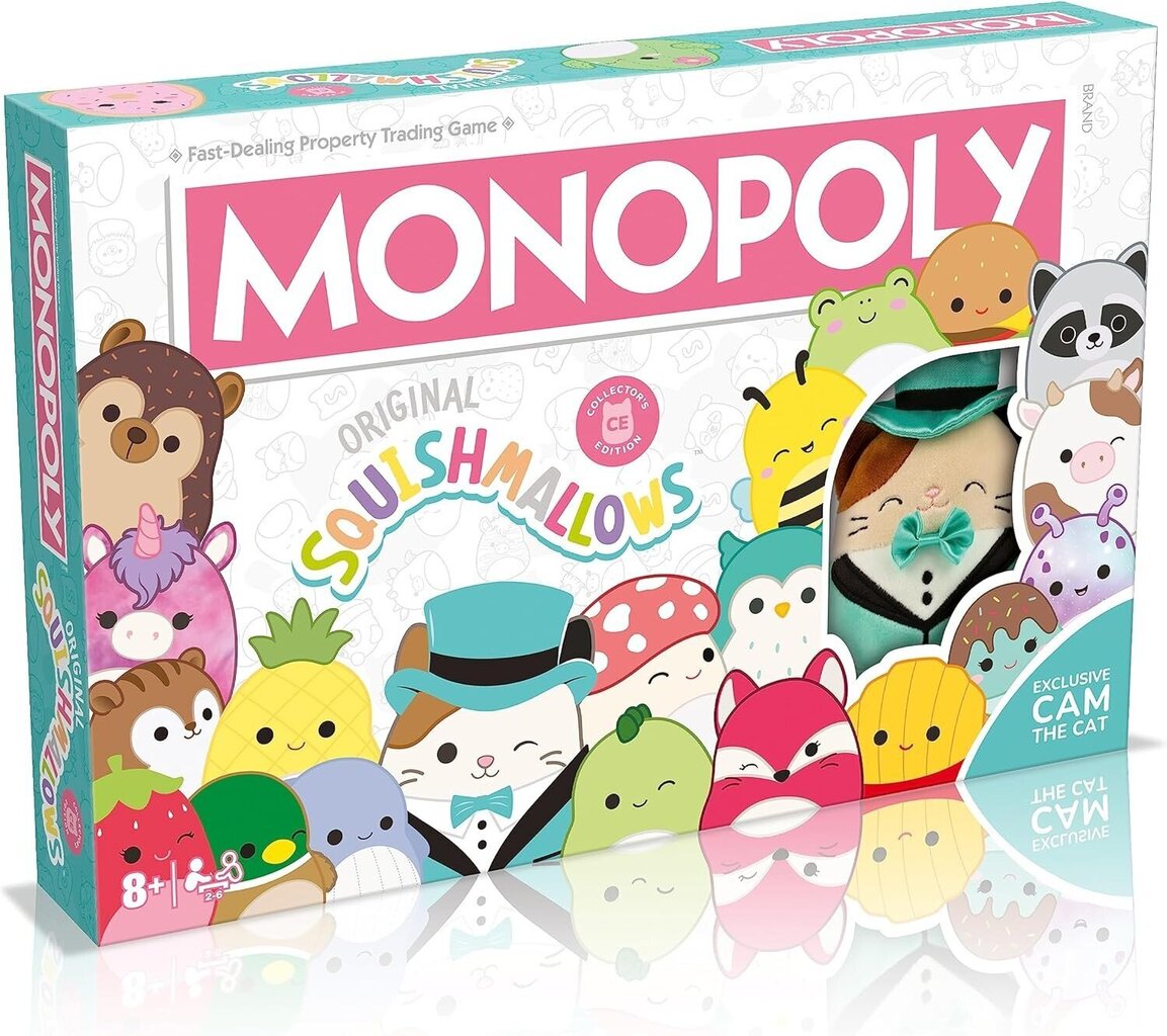 Lauamäng USAopoly Monopoly Squishmallows, EN цена и информация | Lauamängud ja mõistatused perele | hansapost.ee