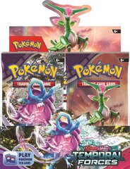 Kaardid Pokemon TCG Scarlet & Violet 5 Temporal Forces, EN цена и информация | Настольные игры | hansapost.ee