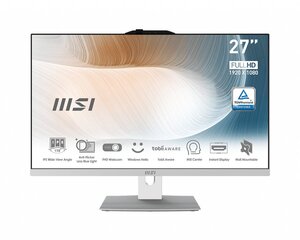 MSI All in One Modern AM272P 12M-628EU цена и информация | Стационарные компьютеры | hansapost.ee