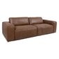 Diivan Home4You Burton, 235x99x81 cm, pruun цена и информация | Diivanvoodid ja diivanid | hansapost.ee