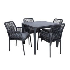 Garden furniture set CARVES table and 4 chairs цена и информация | Комплекты уличной мебели | hansapost.ee