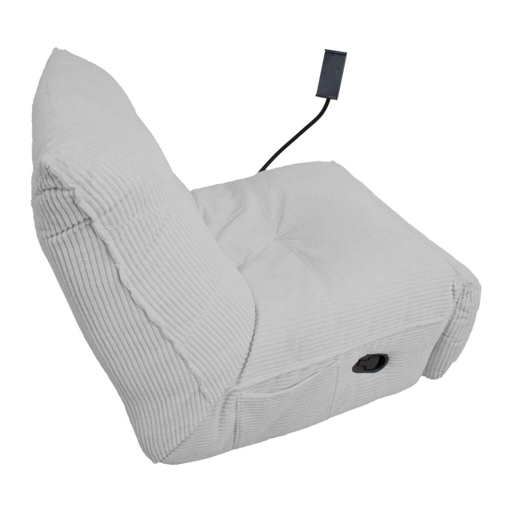 Tugitool - recliner Home4you, 82x100x92 cm, valge цена и информация | Tugitoolid | hansapost.ee