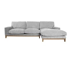 Nurgadiivan Home4You Basil RC, 298x100x96 cm, hall price and information | Corner sofas and corner sofa beds | hansapost.ee