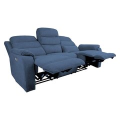 Diivan-recliner Home4You Mimi, 208x93x102 cm, sinine hind ja info | Diivanvoodid ja diivanid | hansapost.ee