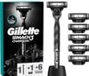 Raseerija komplekt Gillette Mach3 Charcoal meestele: raseerija + 6 žiletitera + alus цена и информация | Raseerimisvahendid | hansapost.ee