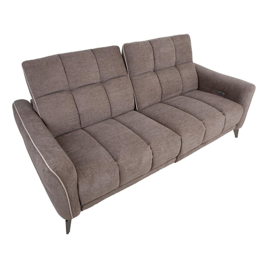 Diivan-recliner Home4you Cathy, 162x100x100 cm, pruun цена и информация | Diivanvoodid ja diivanid | hansapost.ee