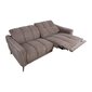 Diivan-recliner Home4you Cathy, 162x100x100 cm, pruun цена и информация | Diivanvoodid ja diivanid | hansapost.ee