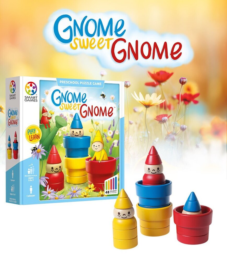 Õppemäng Gnome Sweet Gnome Smart Games hind ja info | Beebide mänguasjad | hansapost.ee