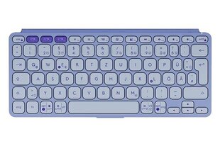 Logitech Keys To Go 2 Lilac (920-012986) цена и информация | Клавиатура с игровой мышью 3GO COMBODRILEW2 USB ES | hansapost.ee