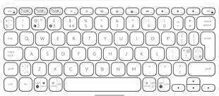 Logitech Keys To Go 2 Pale Gray (920-012985) hind ja info | Klaviatuurid | hansapost.ee