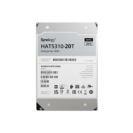 Synology HAT5310-20T hind ja info | Sisemised kõvakettad | hansapost.ee